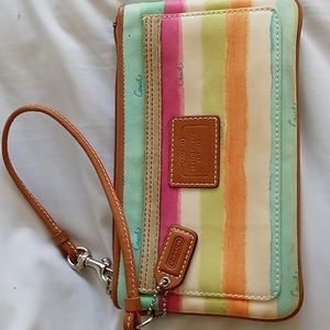 Coach wristlet